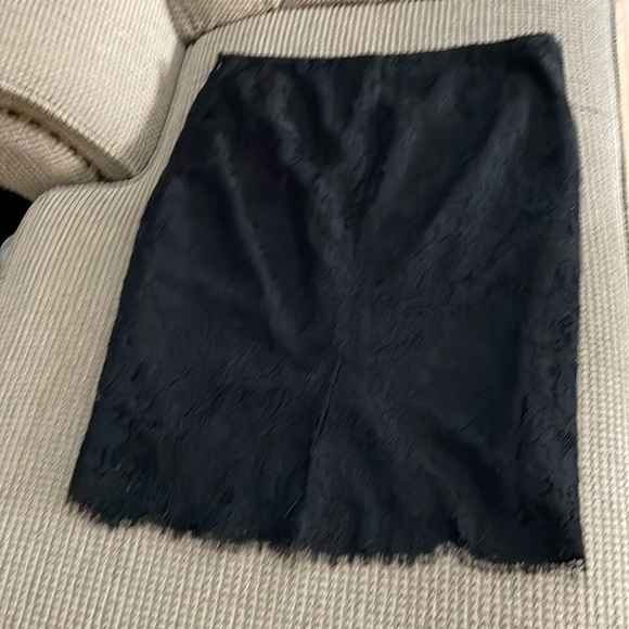 Ralph Lauren black lace skirt (sz 12) - Picture 2 of 8